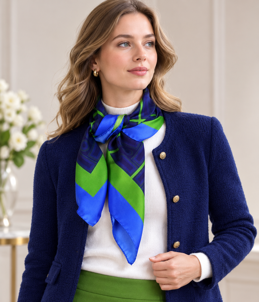 68 x 68cm Silk Scarves