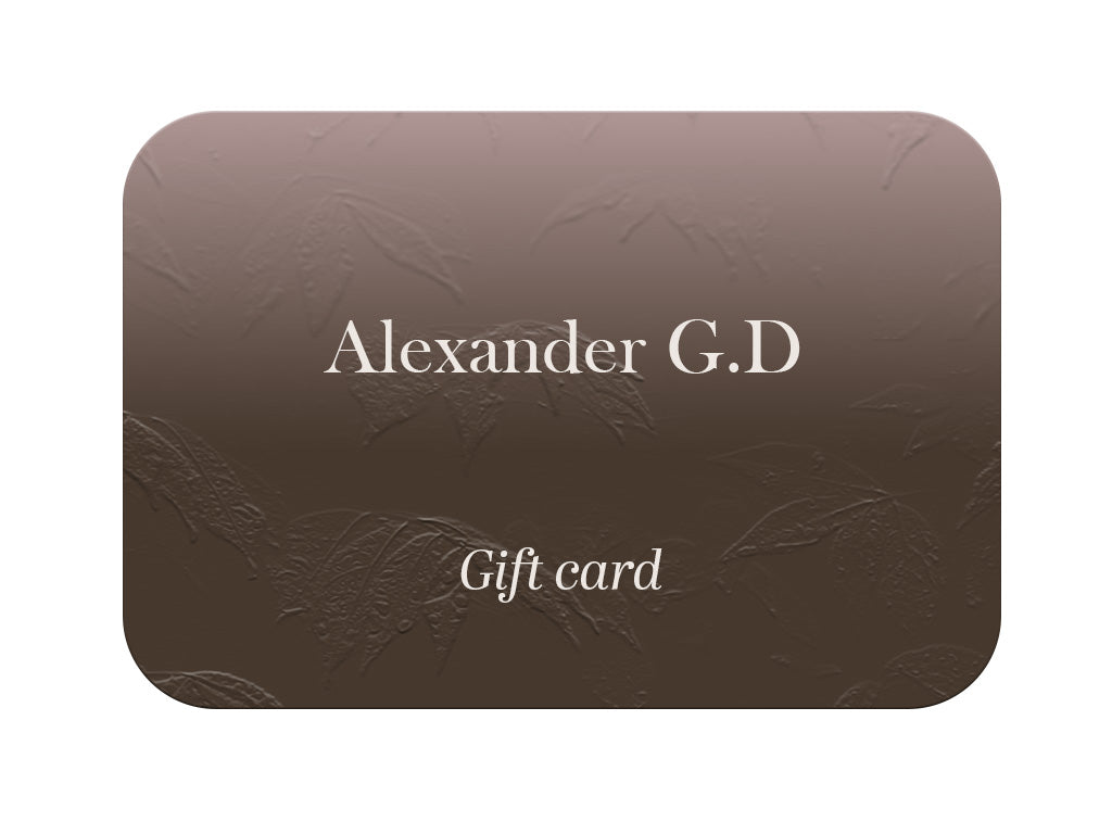 Alexander G.D Gift Card