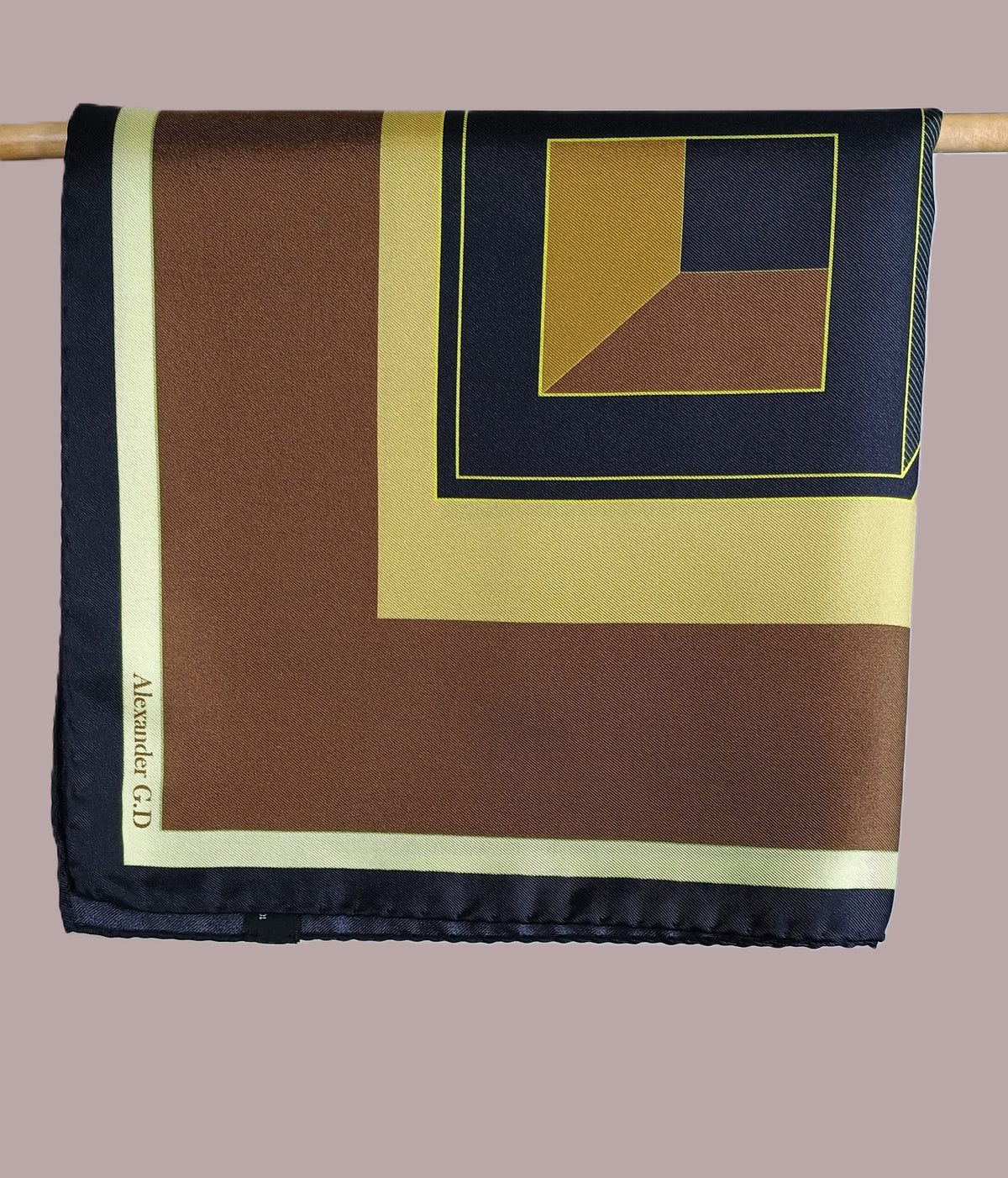 Boxed Windows Silk Scarf 90