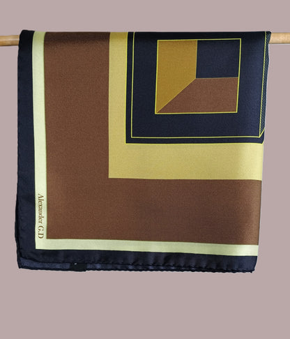 Boxed Windows Silk Scarf 90
