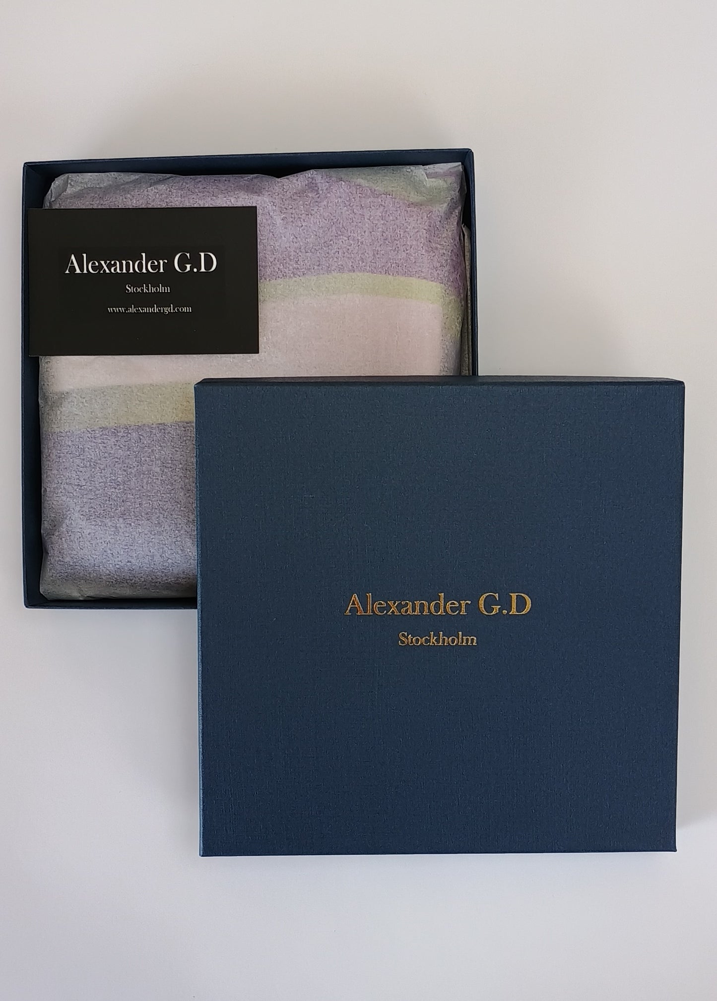 Gift box for scarves