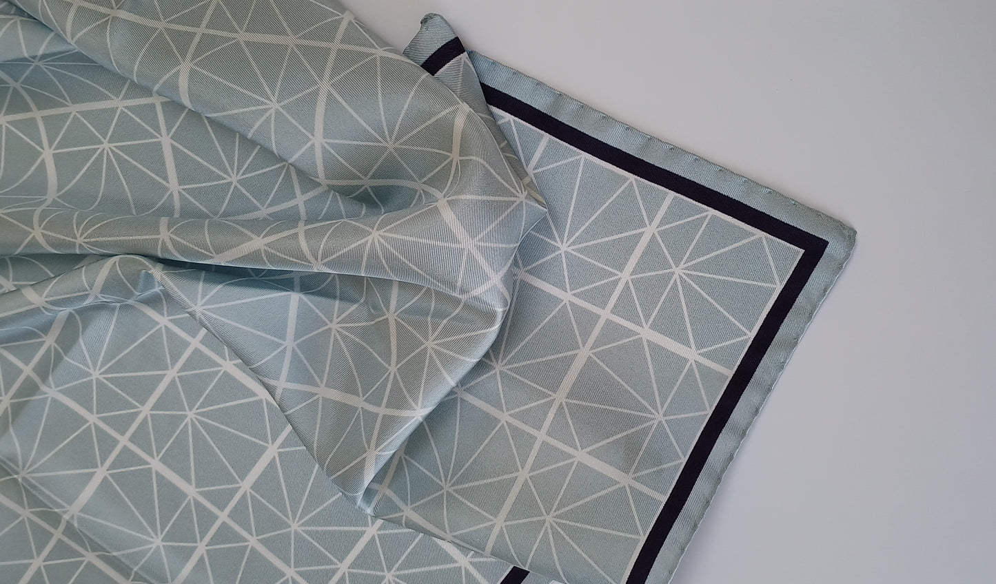 Geometric Silk Scarf 50