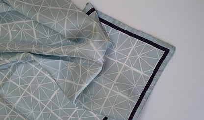 Geometric Silk Scarf 50
