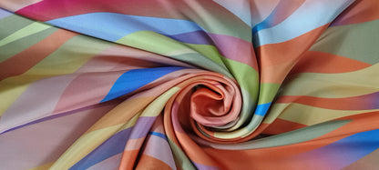 Desert Sunset Silk Shawl 68x180