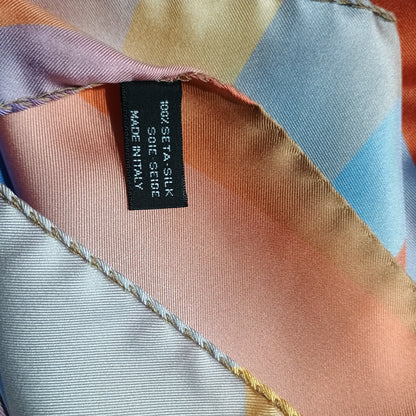 Desert Sunset Silk Shawl 68x180