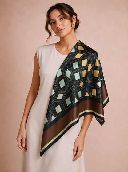 Granada Silk Scarf 90